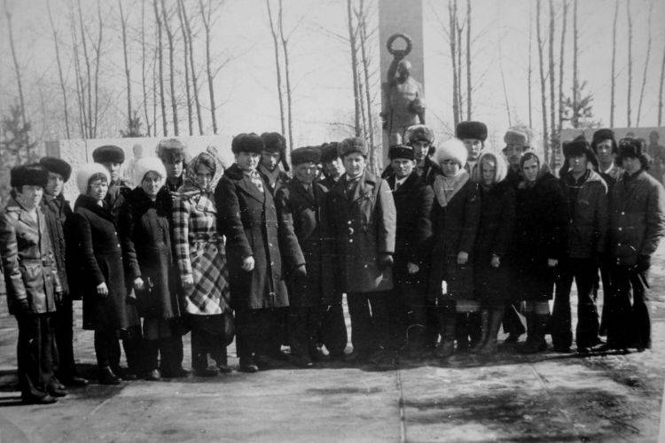 Комсомольцы Анновского совхоза 1976 год