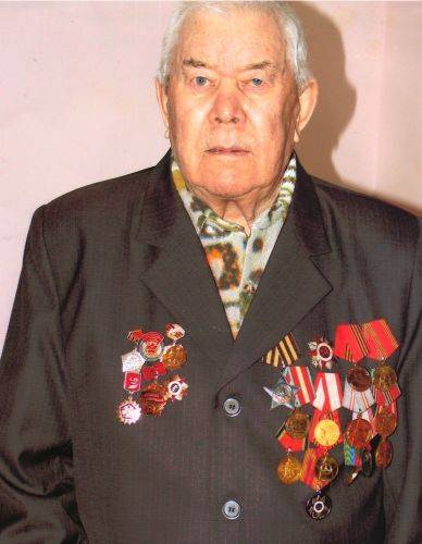 простокишин Константин Карпович 14.03.1923 -2017 г, сержант