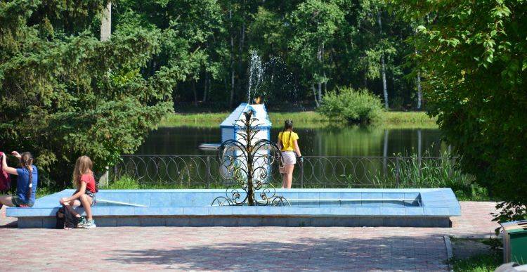 Малый фонтан в Ивановке