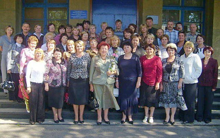 Коллектив учителей Ивановской школы